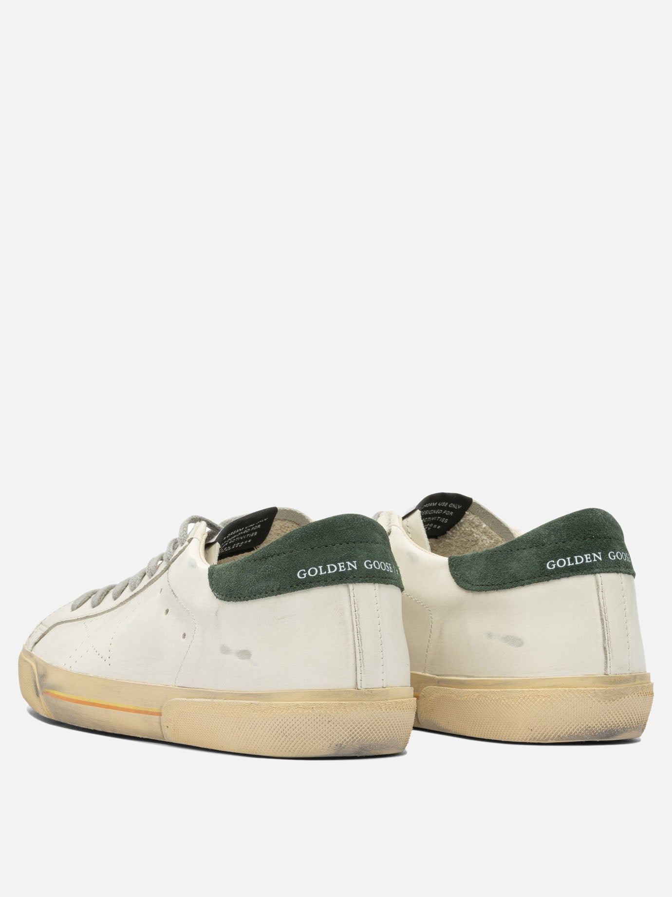 Low top sneakers 61% goat leather 39% cow leather - 100% rubber  White - Golden Goose Men | PDP | VIETTI Online Store | Zoom-Modal_4
