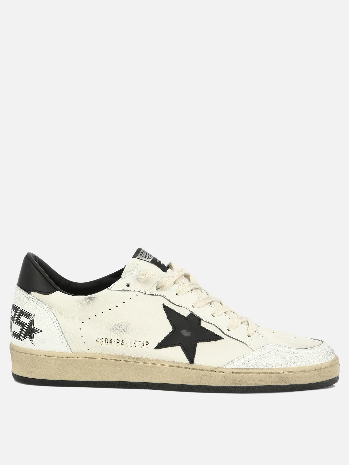 Low top sneakers 74% goat leather 26% cow leather - 100% rubber  White - Golden Goose Men | PDP | VIETTI Online Store | thumbnail