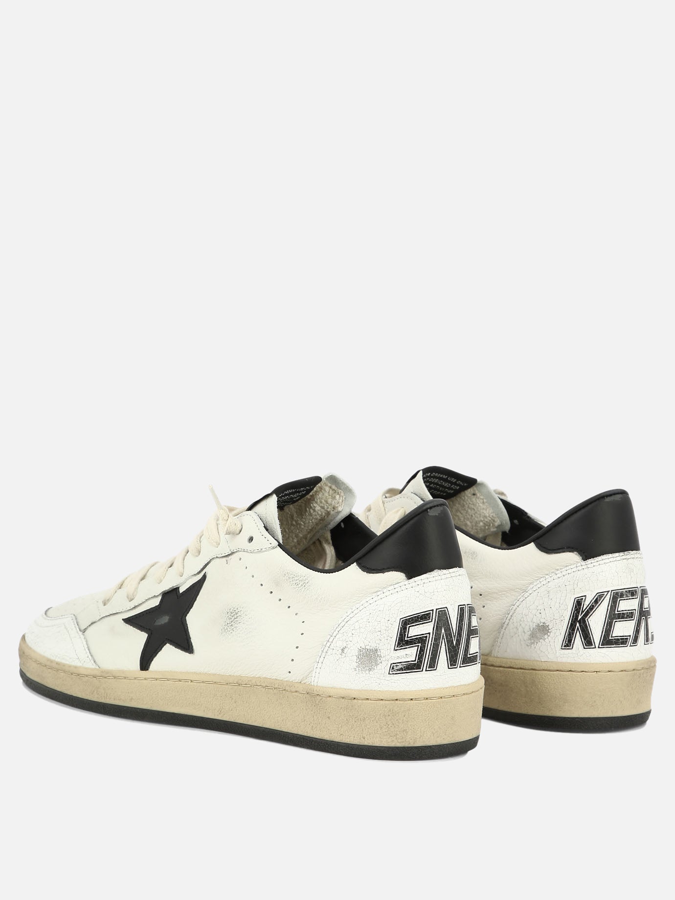 Low top sneakers 74% goat leather 26% cow leather - 100% rubber  White - Golden Goose Men | PDP | VIETTI Online Store | Zoom-Modal_4
