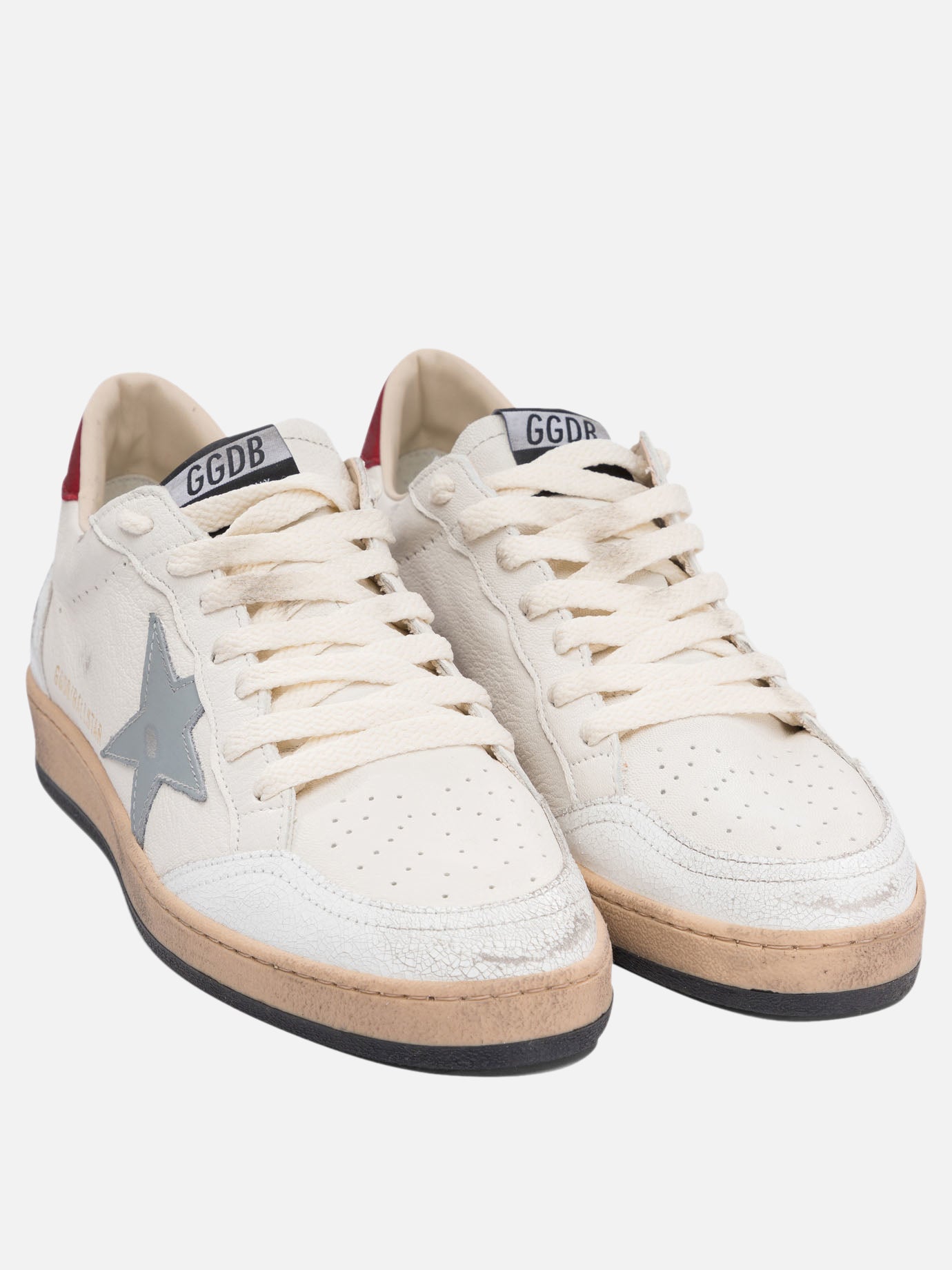Low top sneakers 74% goat leather 26% cow leather - 100% rubber  White - Golden Goose Men | PDP | VIETTI Online Store | Zoom-Modal_2
