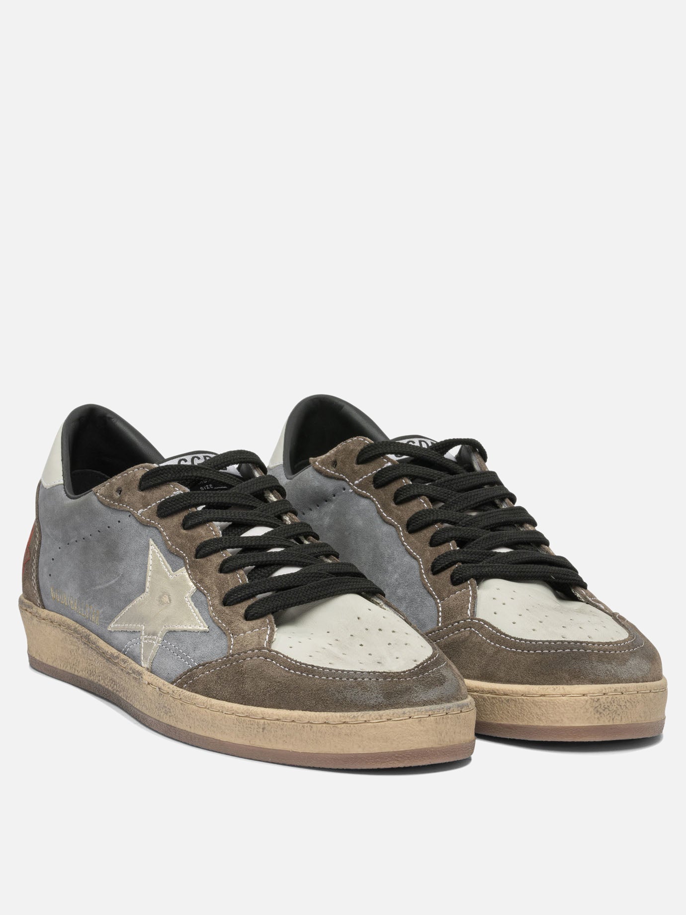 Low top sneakers 52% ovine leather 40% cow leather 34% cotton - 100% rubber  Blue - Golden Goose Men | PDP | VIETTI Online Store | thumbnail_2
