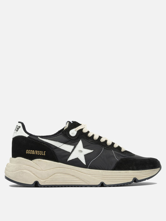 Low top sneakers 34% polyester 30% cow leather 19% polyamide 16% cotton 1% polyurethane - 100% rubber  Black - Golden Goose Men | PLP | VIETTI Online Store 
