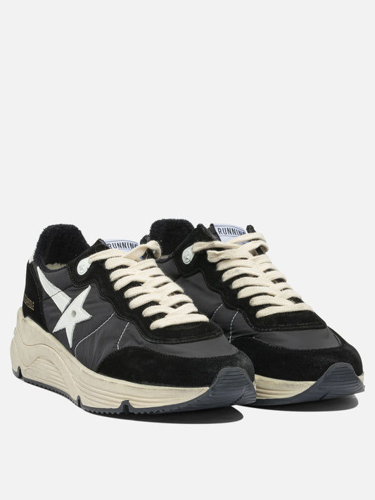 Low top sneakers 34% polyester 30% cow leather 19% polyamide 16% cotton 1% polyurethane - 100% rubber  Black - Golden Goose Men | PLP | VIETTI Online Store | 2
