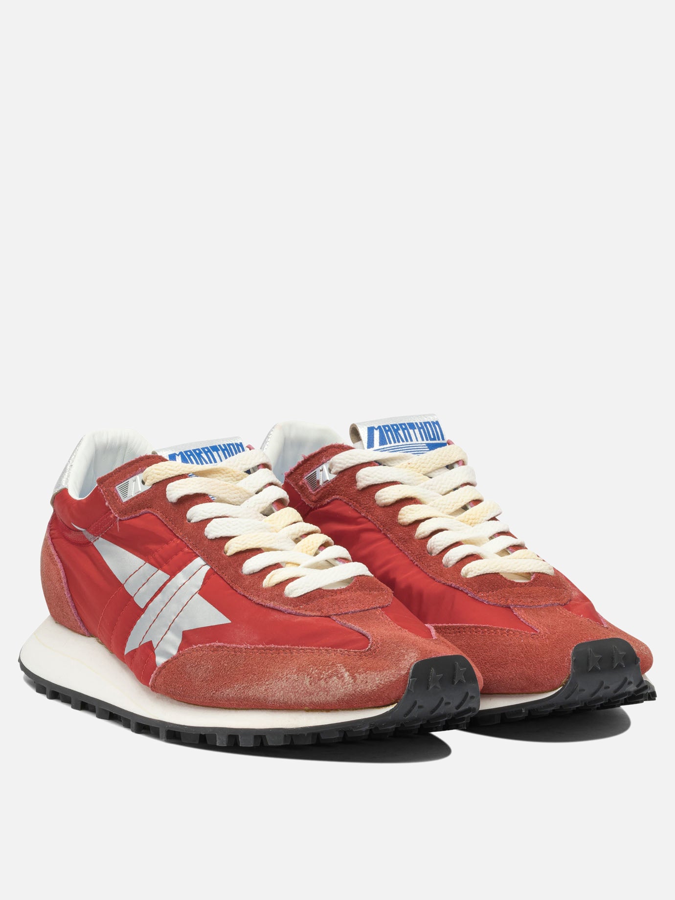 Low top sneakers 41% cow leather 18% polyamide 5% polyurethane 2% goat leather - 100% rubber  Red - Golden Goose Men | PDP | VIETTI Online Store | Zoom-Modal_2
