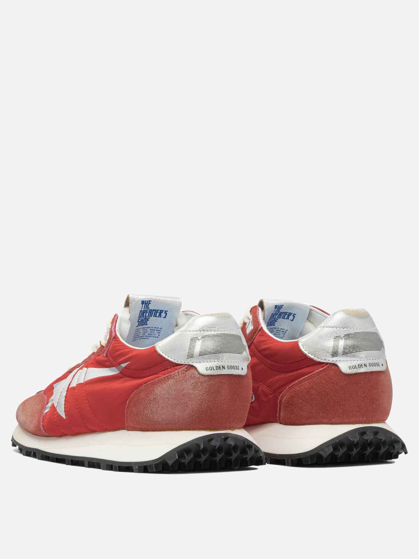 Low top sneakers 41% cow leather 18% polyamide 5% polyurethane 2% goat leather - 100% rubber  Red - Golden Goose Men | PDP | VIETTI Online Store | thumbnail_4