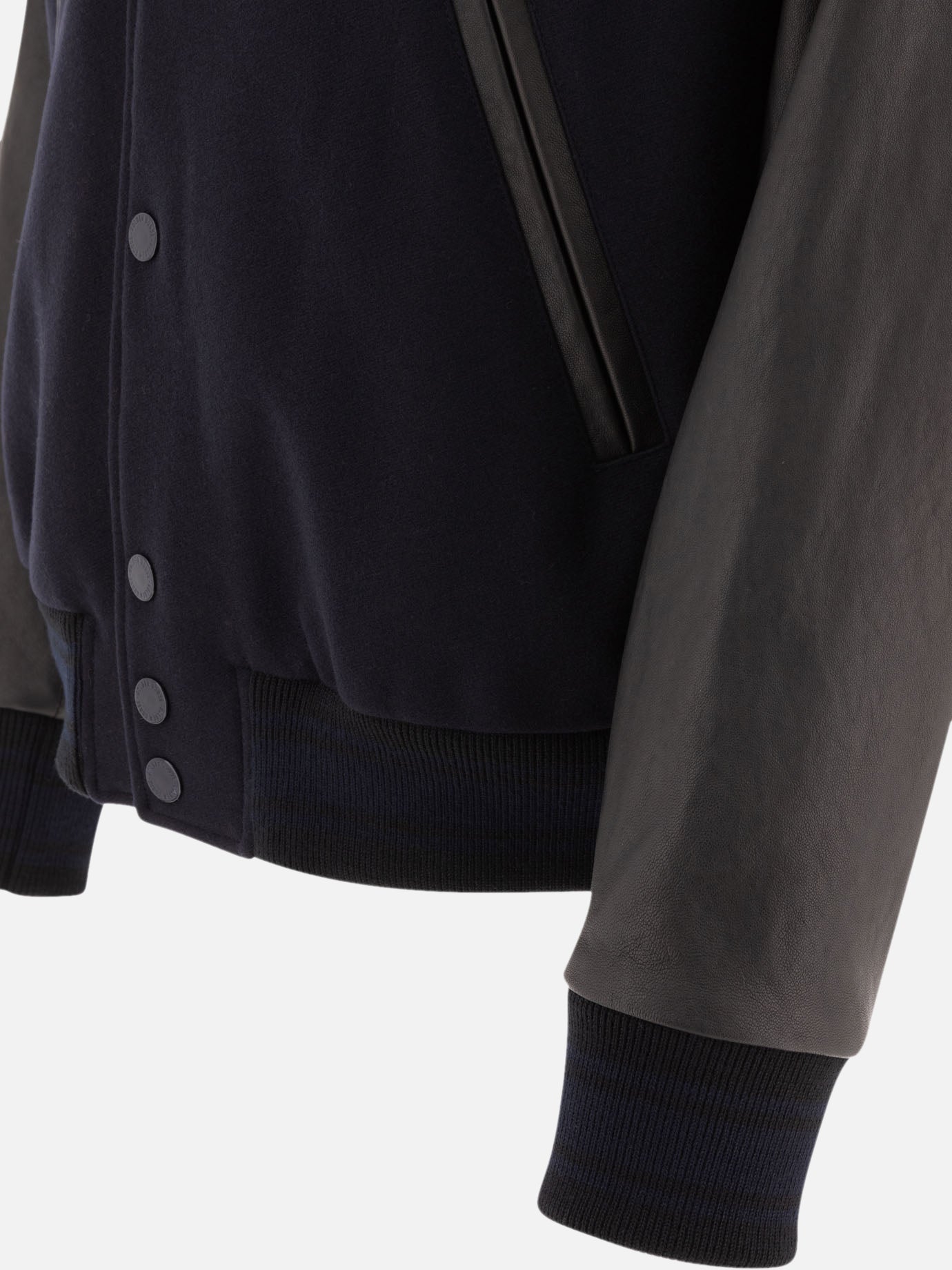 Bomber jackets Solid colour  Blue - Golden Goose Men | PDP | VIETTI Online Store | Zoom-Modal_4
