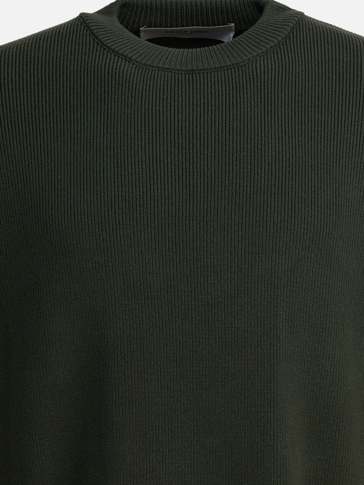 Crewneck sweaters Logo  Green - Golden Goose Men | PDP | VIETTI Online Store | Zoom-Modal_3
