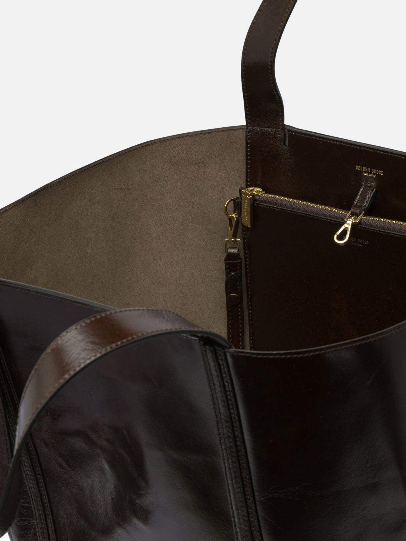 Medium bags 100% cow leather  Brown - Golden Goose Women | PDP | VIETTI Online Store | Zoom-Modal_5
