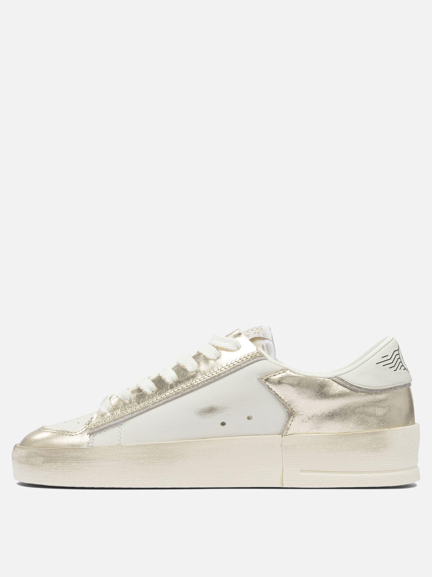 Low top sneakers 82% cow leather 10% polyamide 5% polyurethane 3% polyester - 100% rubber  Silver - Golden Goose Women | PDP | VIETTI Online Store | Zoom-Modal_3
