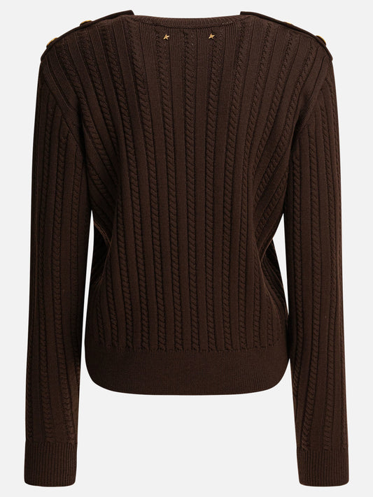 Golden Goose "Ofra" sweater 12380159_S Brown 2