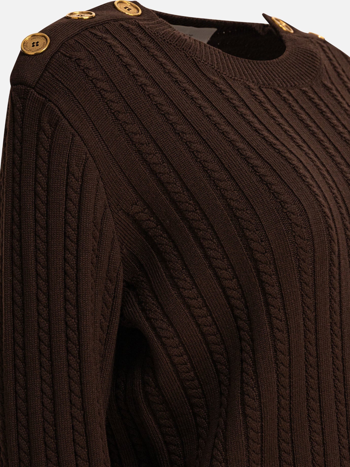 Crewneck sweaters Solid colour  Brown - Golden Goose Women | PDP | VIETTI Online Store | thumbnail_4
