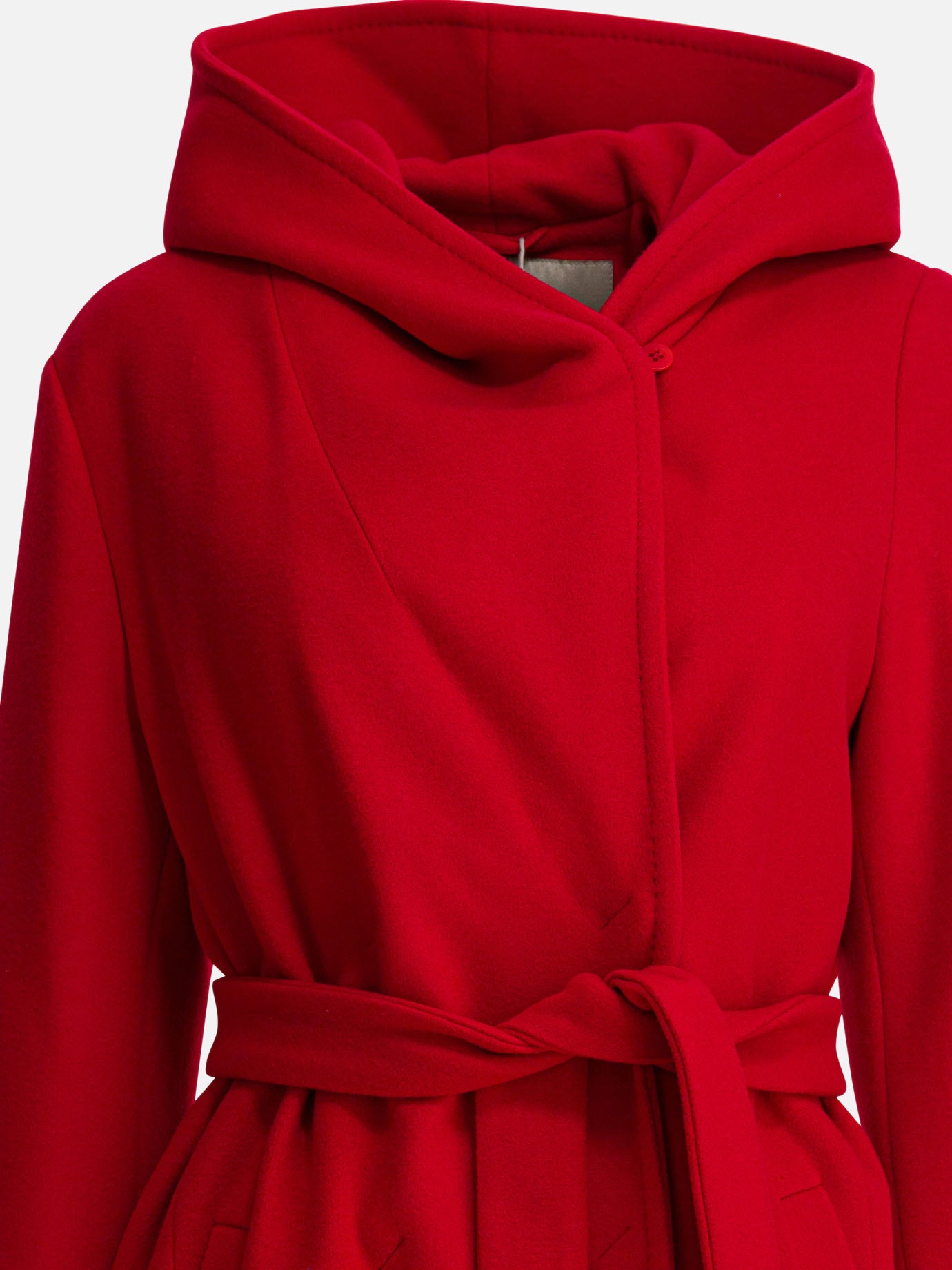 Long coats Solid colour  Red - Herno Women | PDP | VIETTI Online Store | thumbnail_3