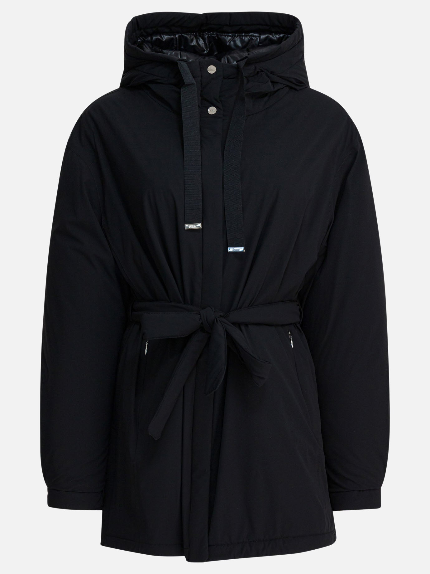 Down jackets Solid colour  Black - Herno Women | PDP | VIETTI Online Store | thumbnail