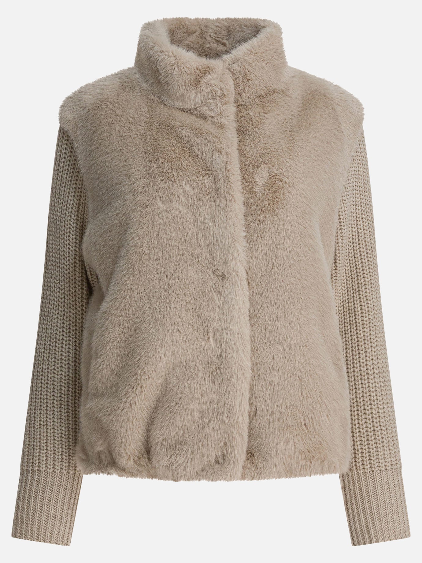Quilted & Utility Jackets Tinta unita  Beige - Herno Women | PDP | VIETTI Online Store | Zoom-Modal
