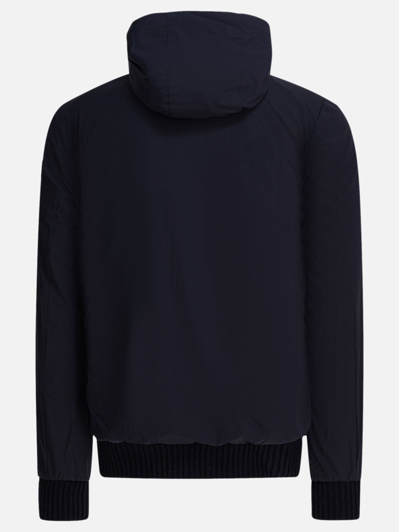 Bomber jackets Solid colour  Blue - Herno Men | PDP | VIETTI Online Store | thumbnail_4