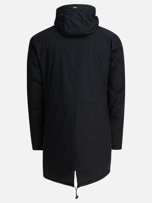 Down coats Solid colour  Black - Herno Men | PLP | VIETTI Online Store | 2
