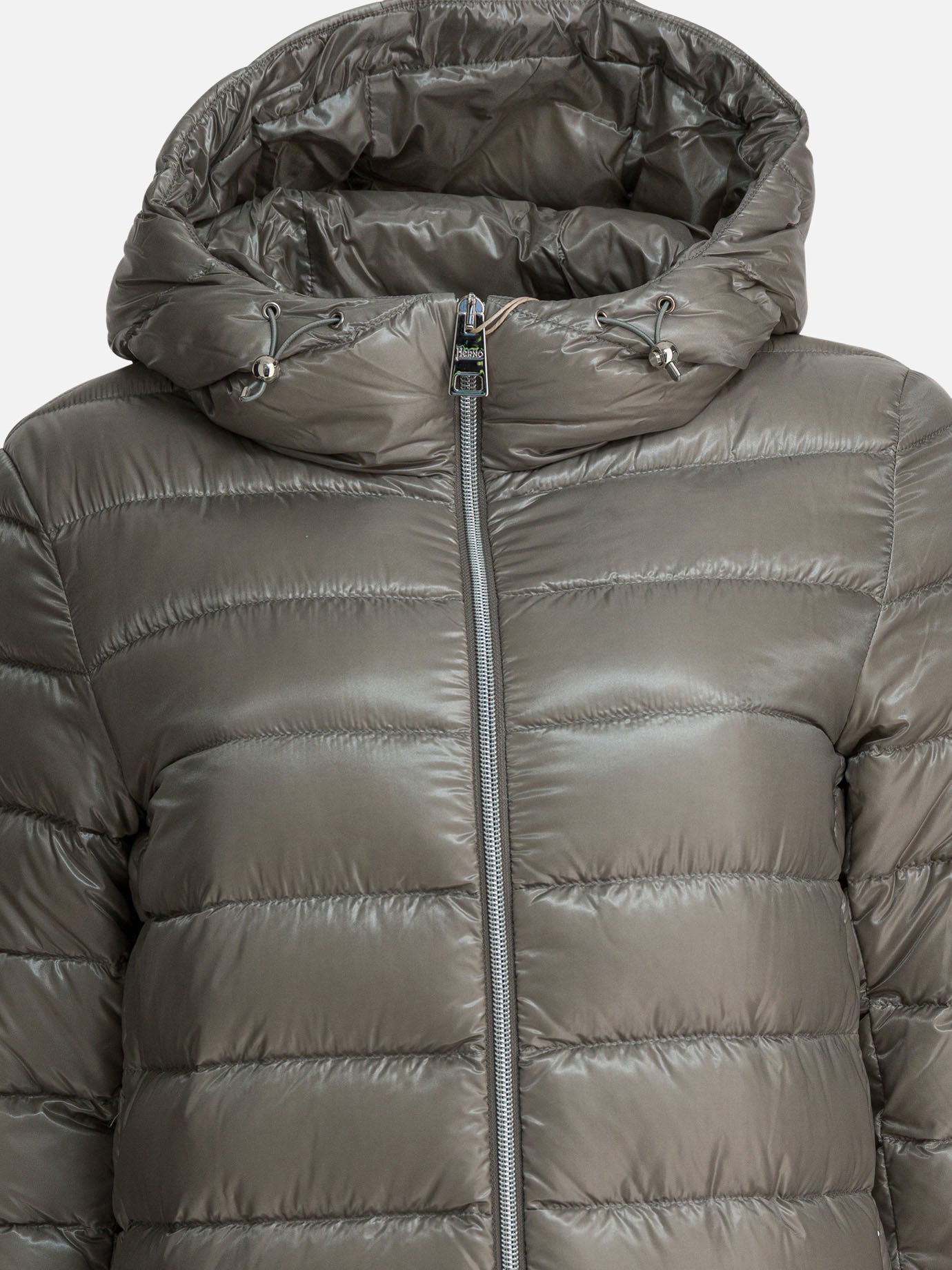 Down coats Solid colour  Grey - Herno Women | PDP | VIETTI Online Store | Zoom-Modal_3
