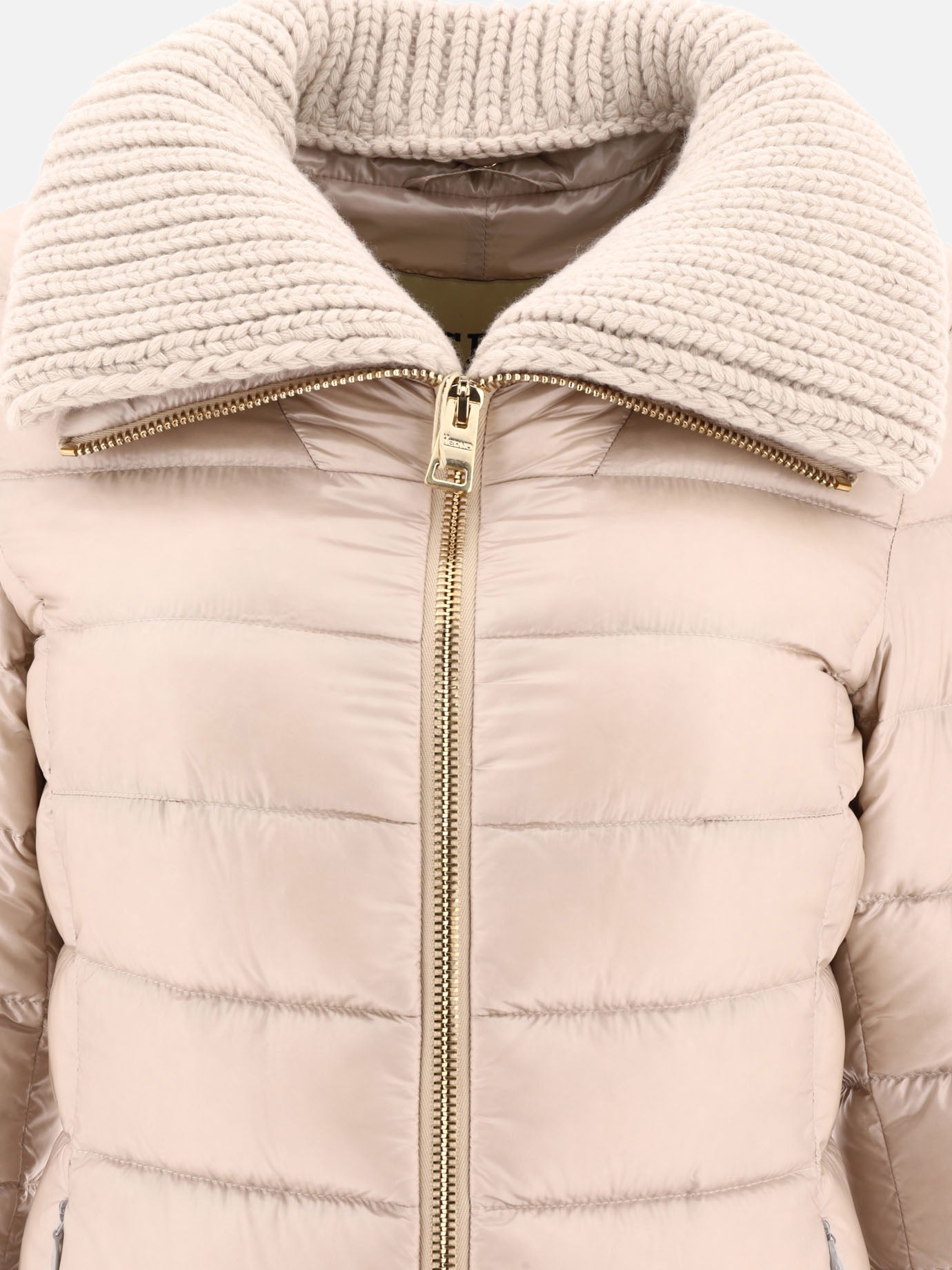 Down coats Solid colour  Beige - Herno Women | PDP | VIETTI Online Store | thumbnail_3