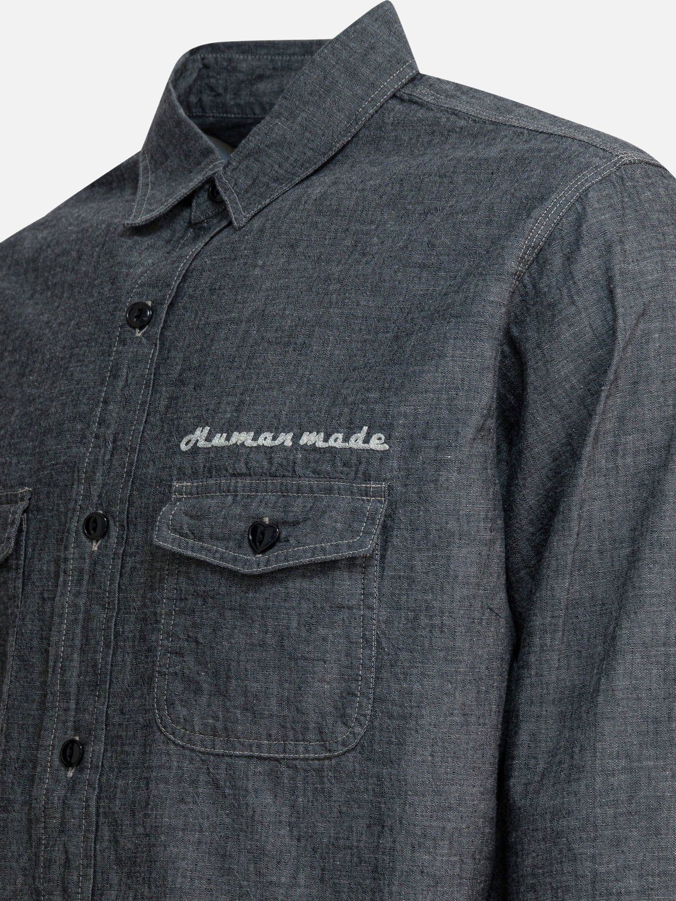 Casual shirts Graphics  Grey - Human Made Men | PDP | VIETTI Online Store | thumbnail_4