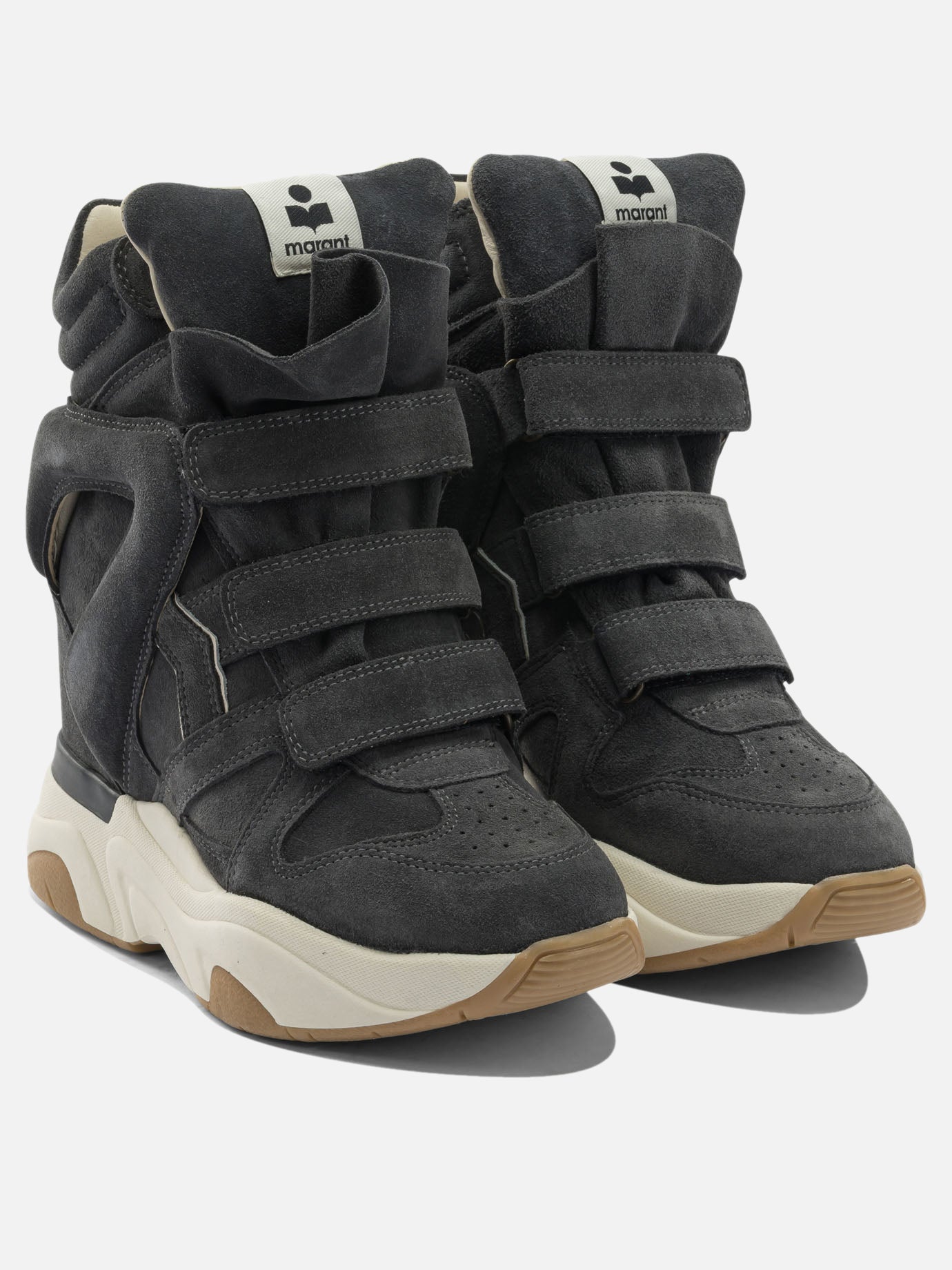 High top sneakers 24HBK0009FA  Grey - Isabel Marant Women | PDP | VIETTI Online Store | thumbnail_2