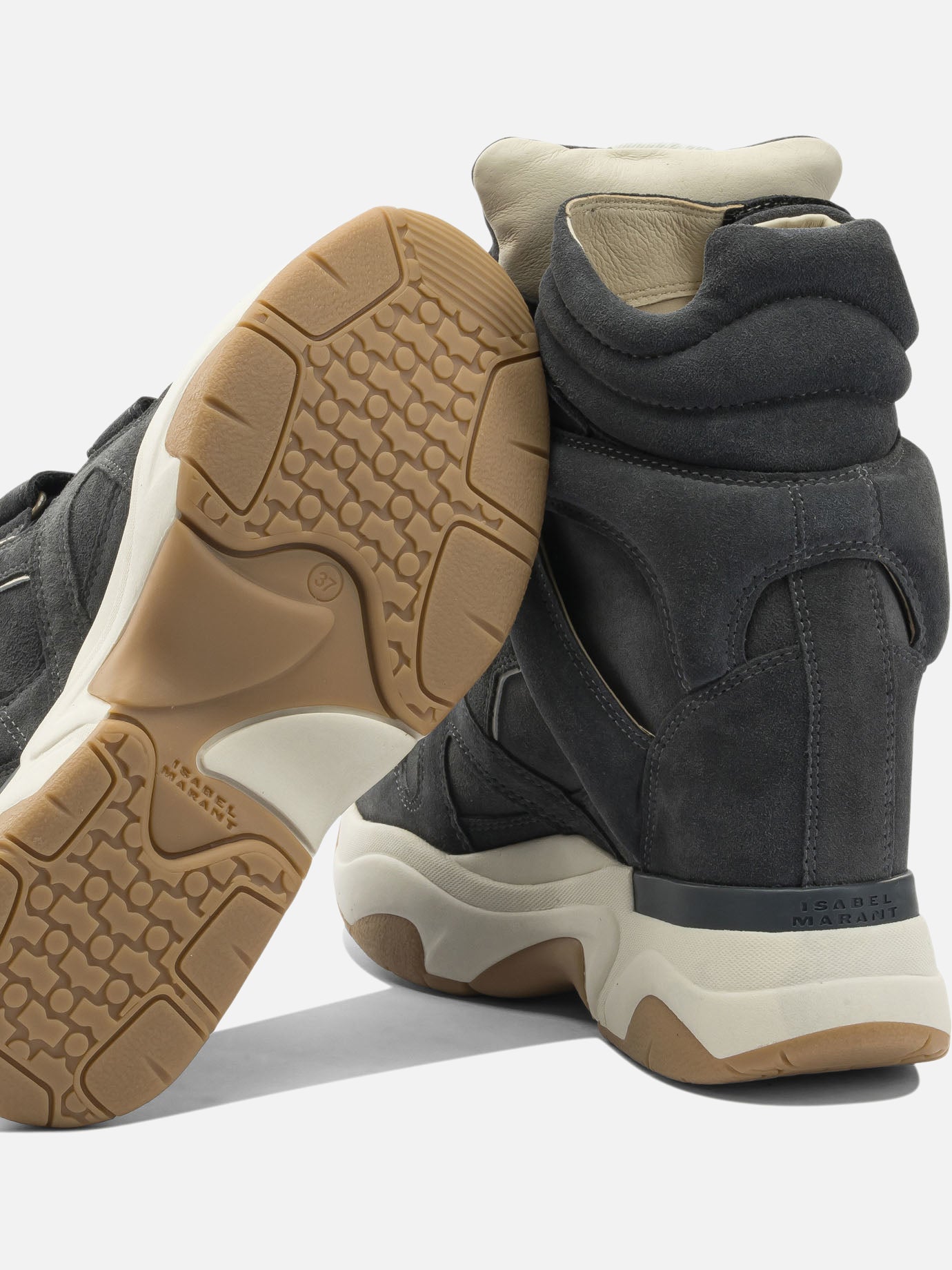 High top sneakers 24HBK0009FA  Grey - Isabel Marant Women | PDP | VIETTI Online Store | thumbnail_5