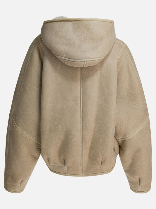 Shearling jackets Solid colour  Beige - Isabel Marant Women | PLP | VIETTI Online Store | 2
