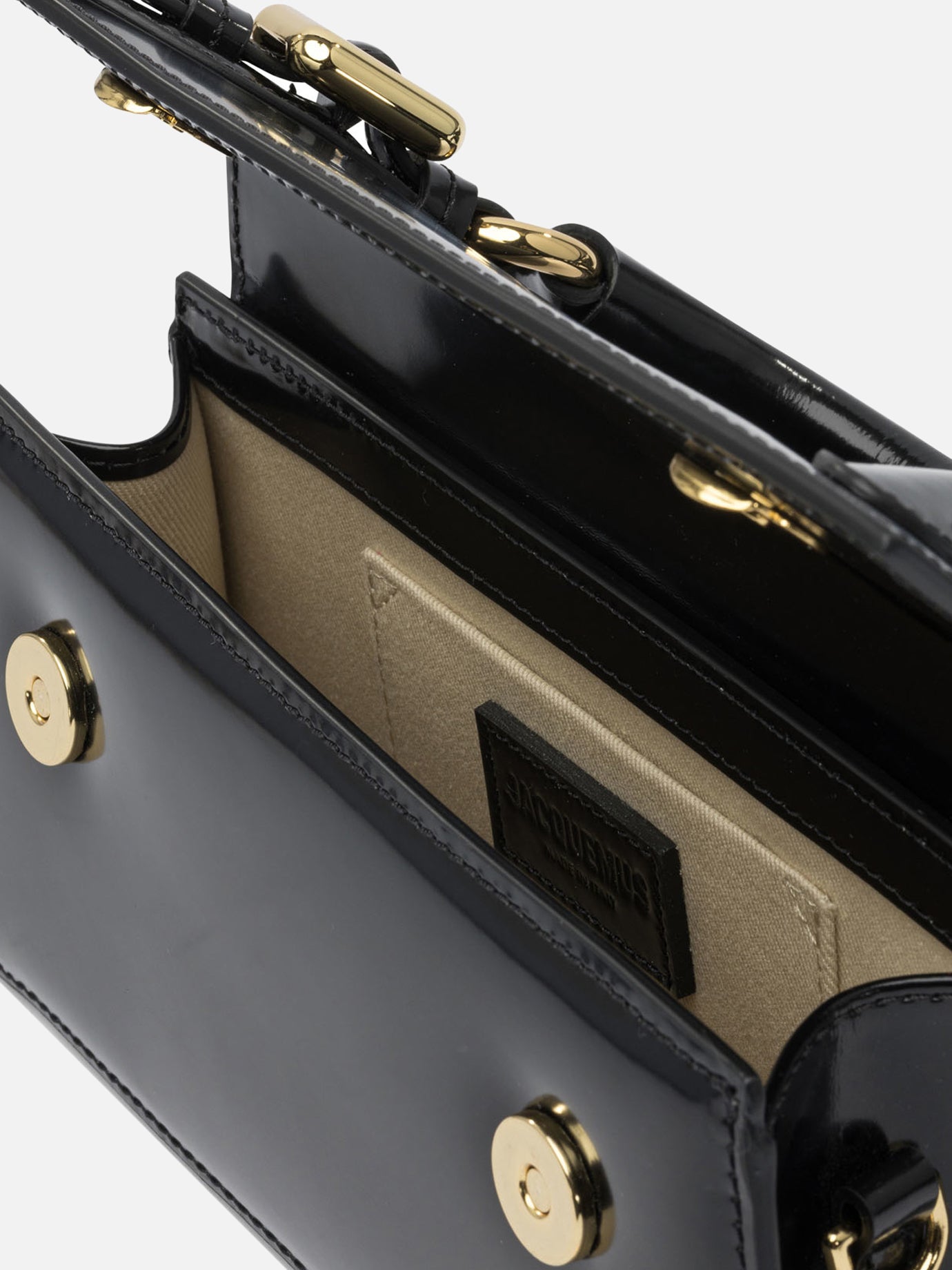 Small bags 100% cotton 100% calf leather  Black - Jacquemus Women | PDP | VIETTI Online Store | Zoom-Modal_5
