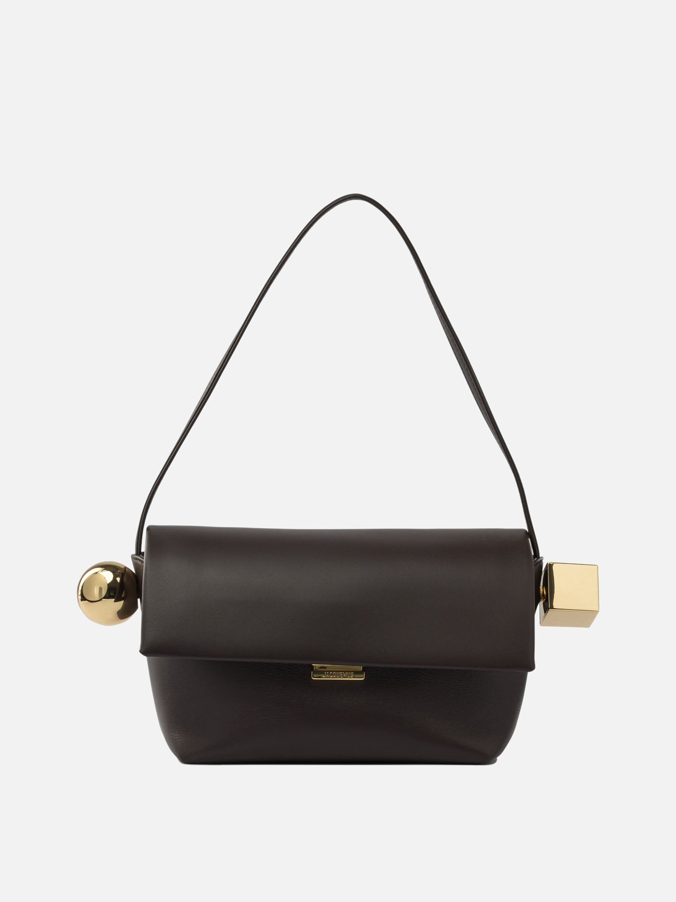 Small bags 100% lamb leather  Brown - Jacquemus Women | PDP | VIETTI Online Store | Zoom-Modal
