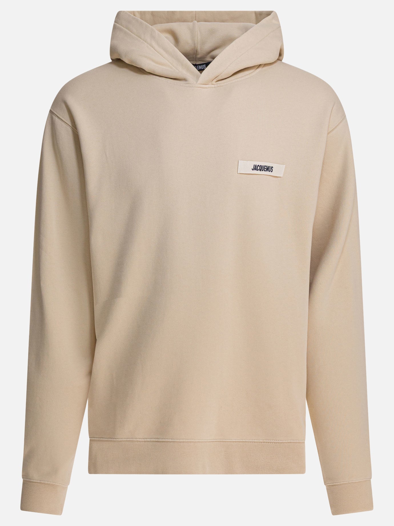 Hoodies Logo  Beige - Jacquemus Men | PDP | VIETTI Online Store | thumbnail