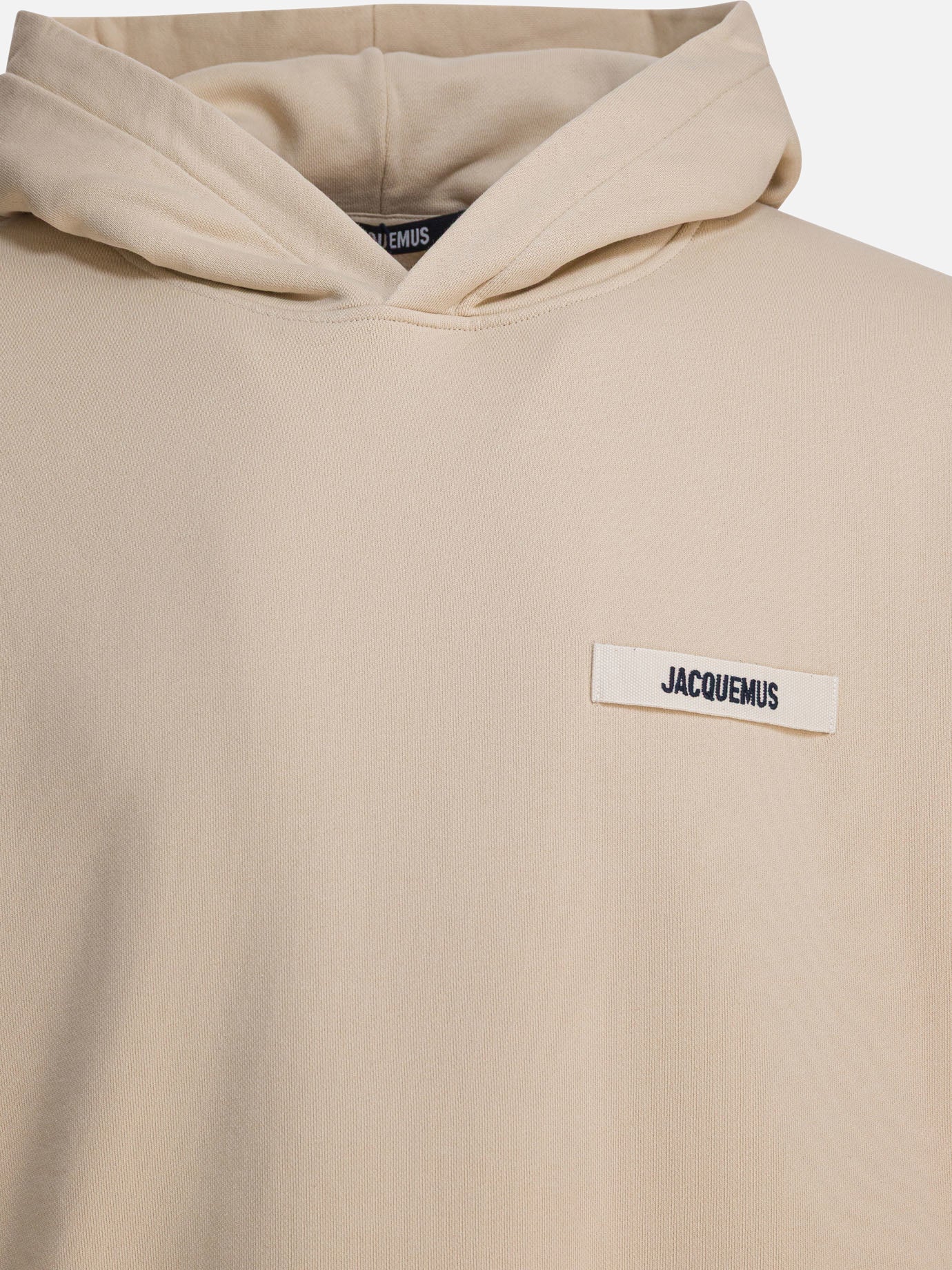 Hoodies Logo  Beige - Jacquemus Men | PDP | VIETTI Online Store | thumbnail_3