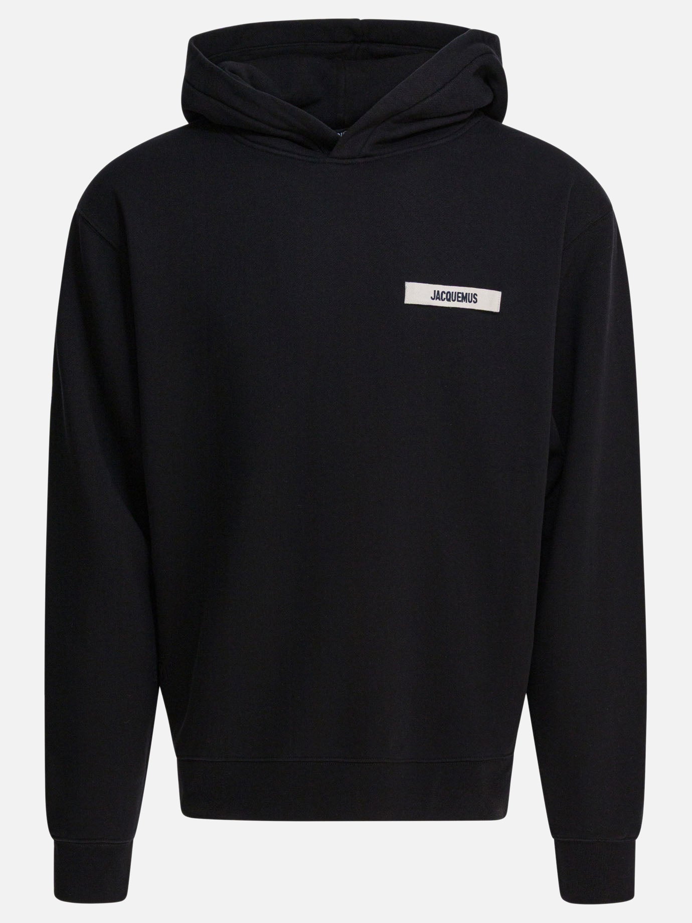 Hoodies Logo  Black - Jacquemus Men | PDP | VIETTI Online Store | thumbnail