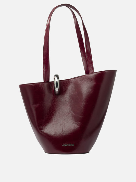 Medium bags 100% leather  Bordeaux - Jacquemus Women | PDP | VIETTI Online Store 
