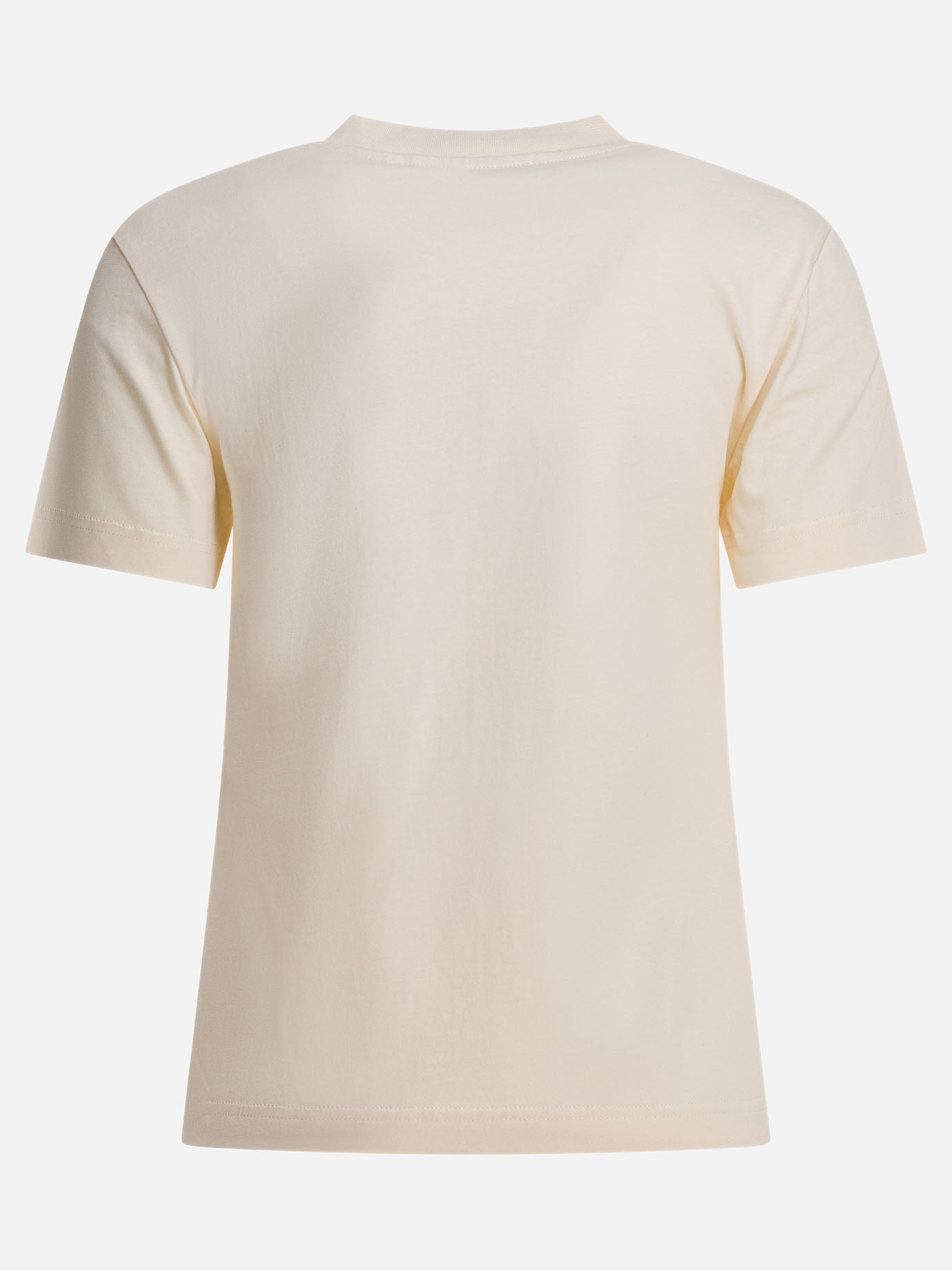 Crewneck t-shirts Logo  Beige - Jacquemus Women | PDP | VIETTI Online Store | Zoom-Modal_2
