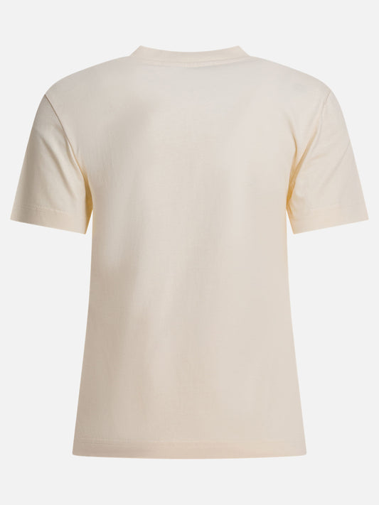 Crewneck t-shirts Logo  Beige - Jacquemus Women | PDP | VIETTI Online Store | 2
