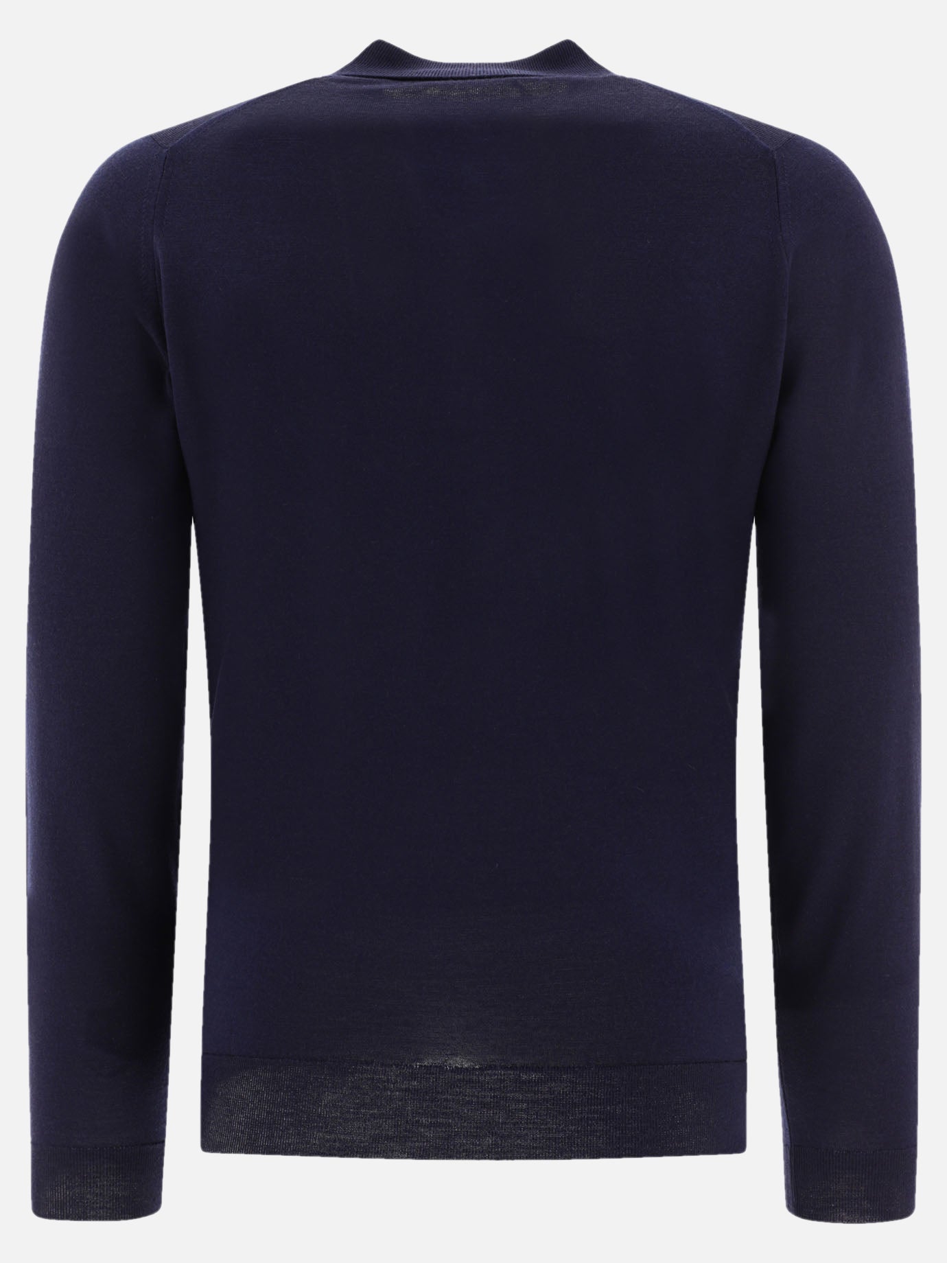 Polo shirts with buttons Solid colour  Blue - John Smedley Men | PDP | VIETTI Online Store | Zoom-Modal_2
