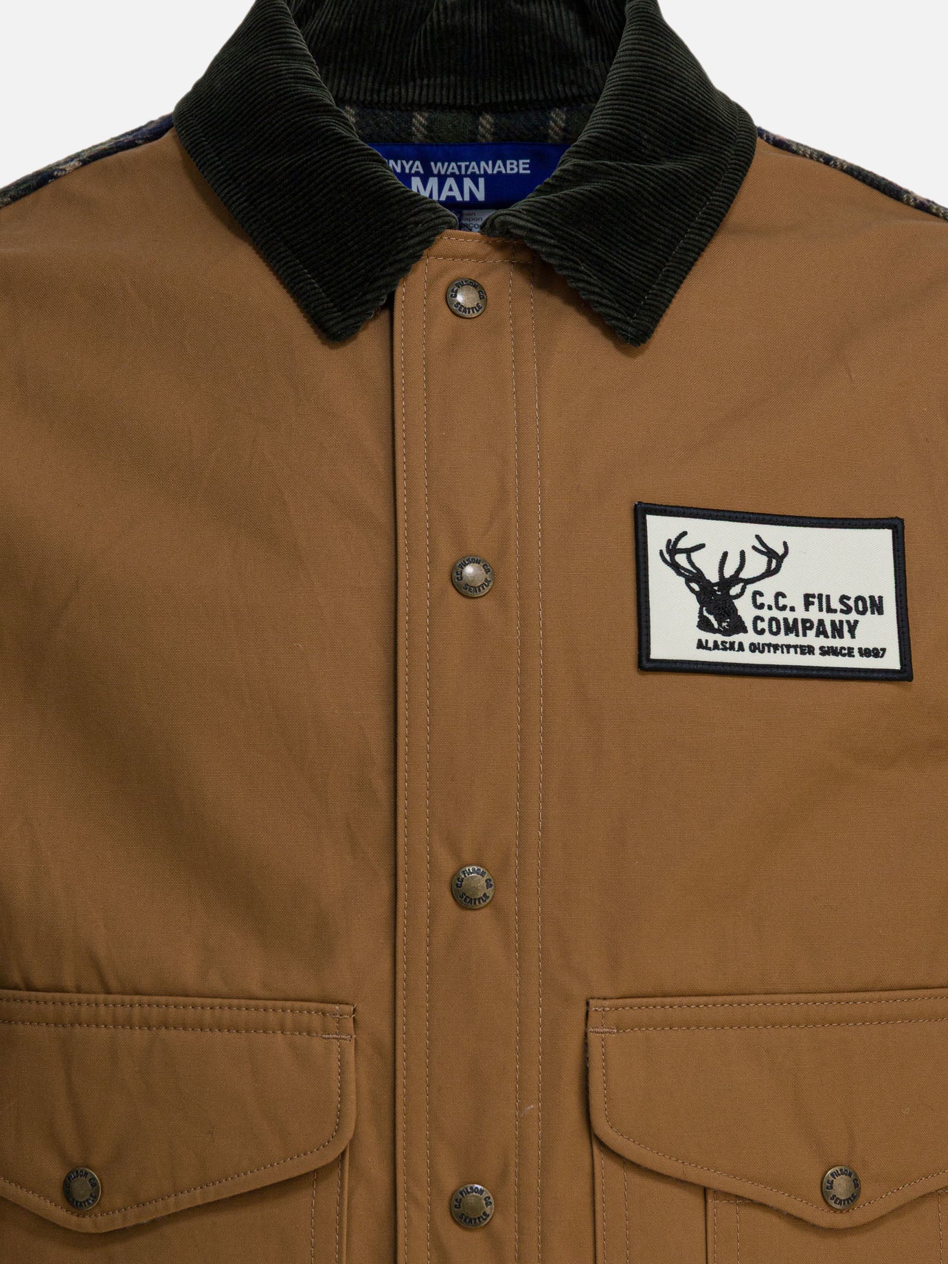 Quilted & Utility Jackets Logo  Beige - Junya Watanabe MAN Men | PDP | VIETTI Online Store | thumbnail_3