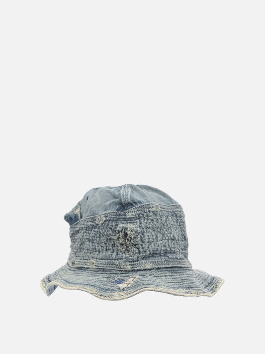 Bucket hats 100% cotton  Blue - KAPITAL Men | VIETTI Online Store | 2
