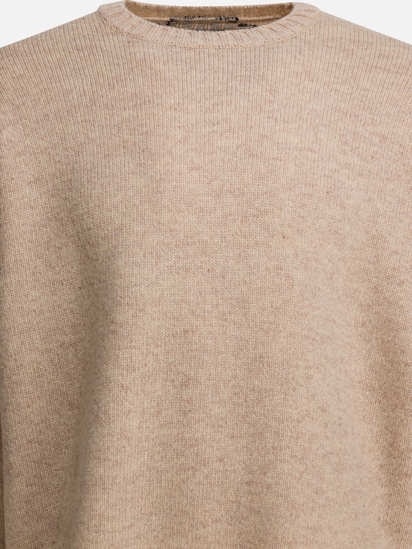 Crewneck sweaters Solid colour  Beige - KAPITAL Men | PDP | VIETTI Online Store | thumbnail_3