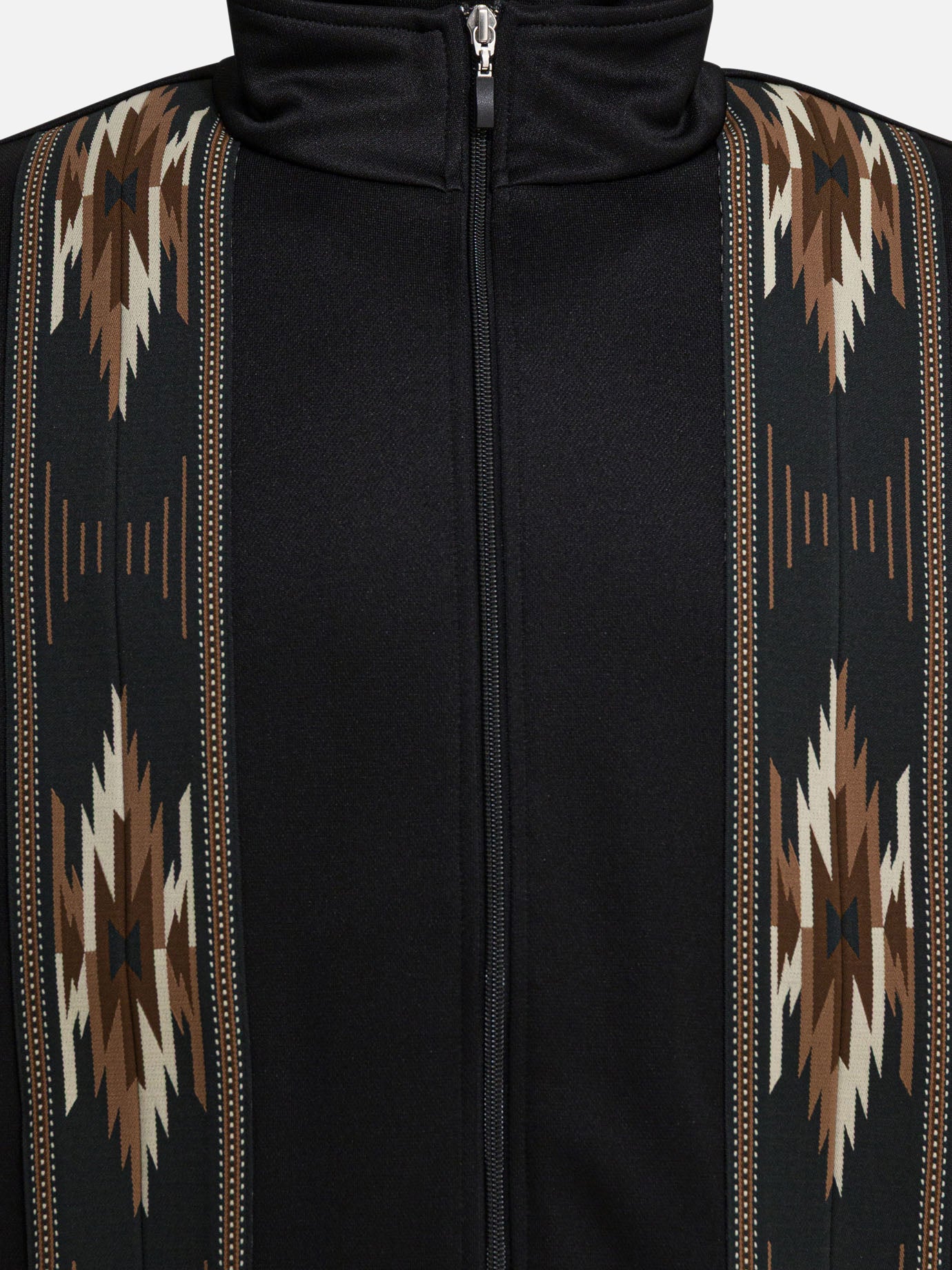 Full zip sweatshirts Solid colour  Black - KAPITAL Men | PDP | VIETTI Online Store | thumbnail_3