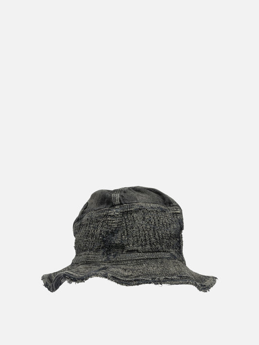 Bucket hats 100% cotton  Black - KAPITAL Men | VIETTI Online Store | 2
