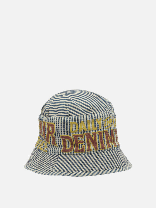 Bucket hats 100% cotton  White - KAPITAL Men | VIETTI Online Store | 2
