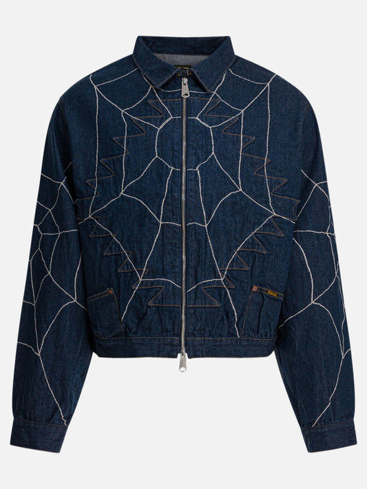 Denim jackets Embroidered  Blue - KAPITAL Men | PDP | VIETTI Online Store 
