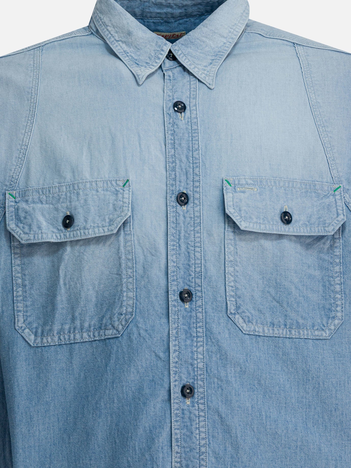 Casual shirts Denim  Light blue - KAPITAL Men | PDP | VIETTI Online Store | Zoom-Modal_3
