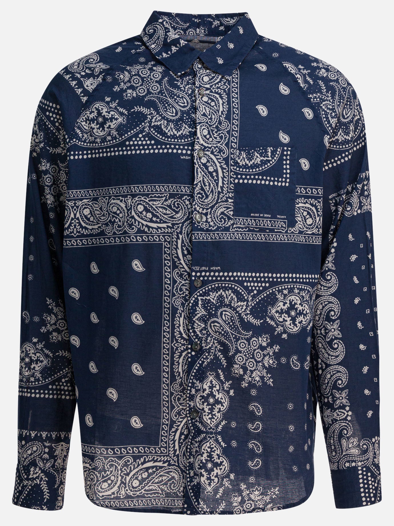 Casual shirts Paisley  Blue - KAPITAL Men | PDP | VIETTI Online Store | thumbnail