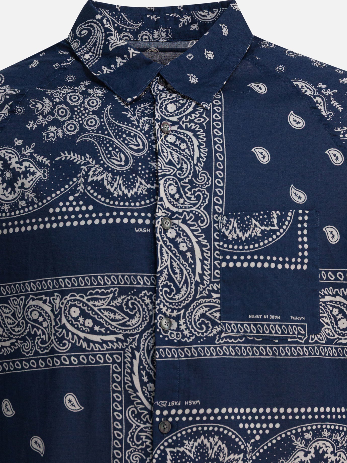Casual shirts Paisley  Blue - KAPITAL Men | PDP | VIETTI Online Store | Zoom-Modal_3

