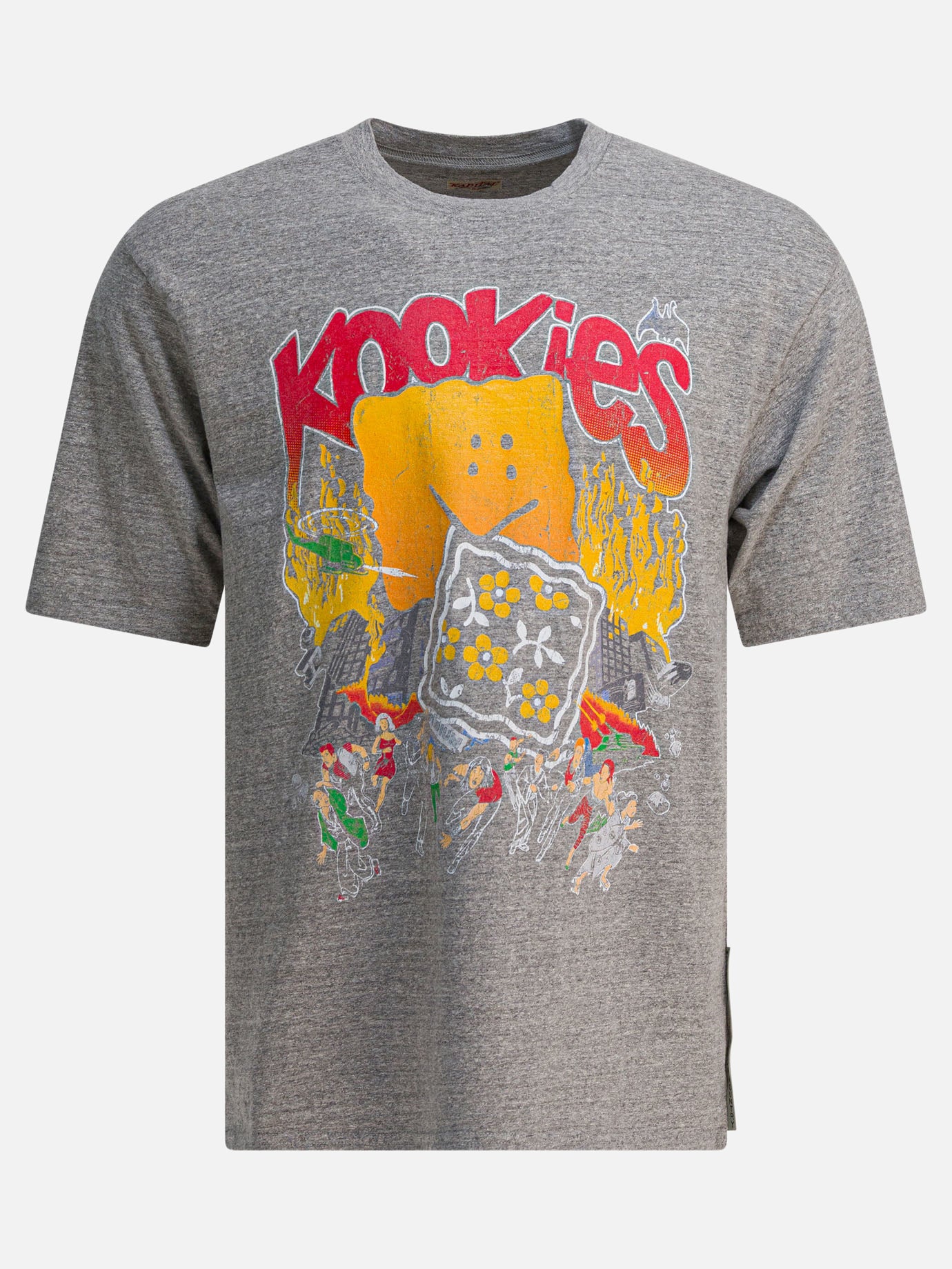 Crewneck t-shirts Print  Grey - KAPITAL Men | PDP | VIETTI Online Store | Zoom-Modal
