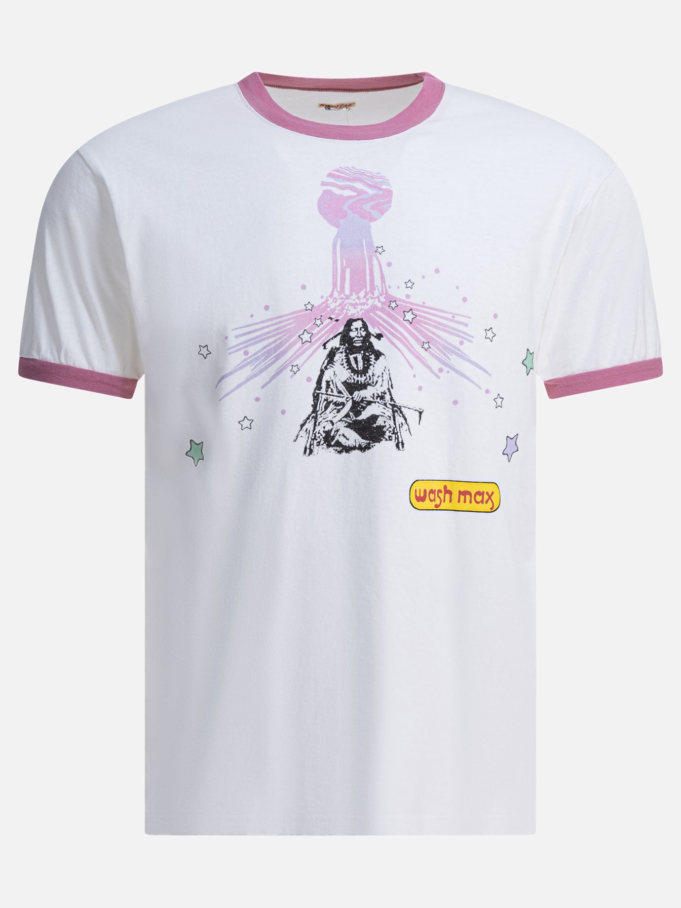 Crewneck t-shirts Print  White - KAPITAL Men | PDP | VIETTI Online Store | thumbnail