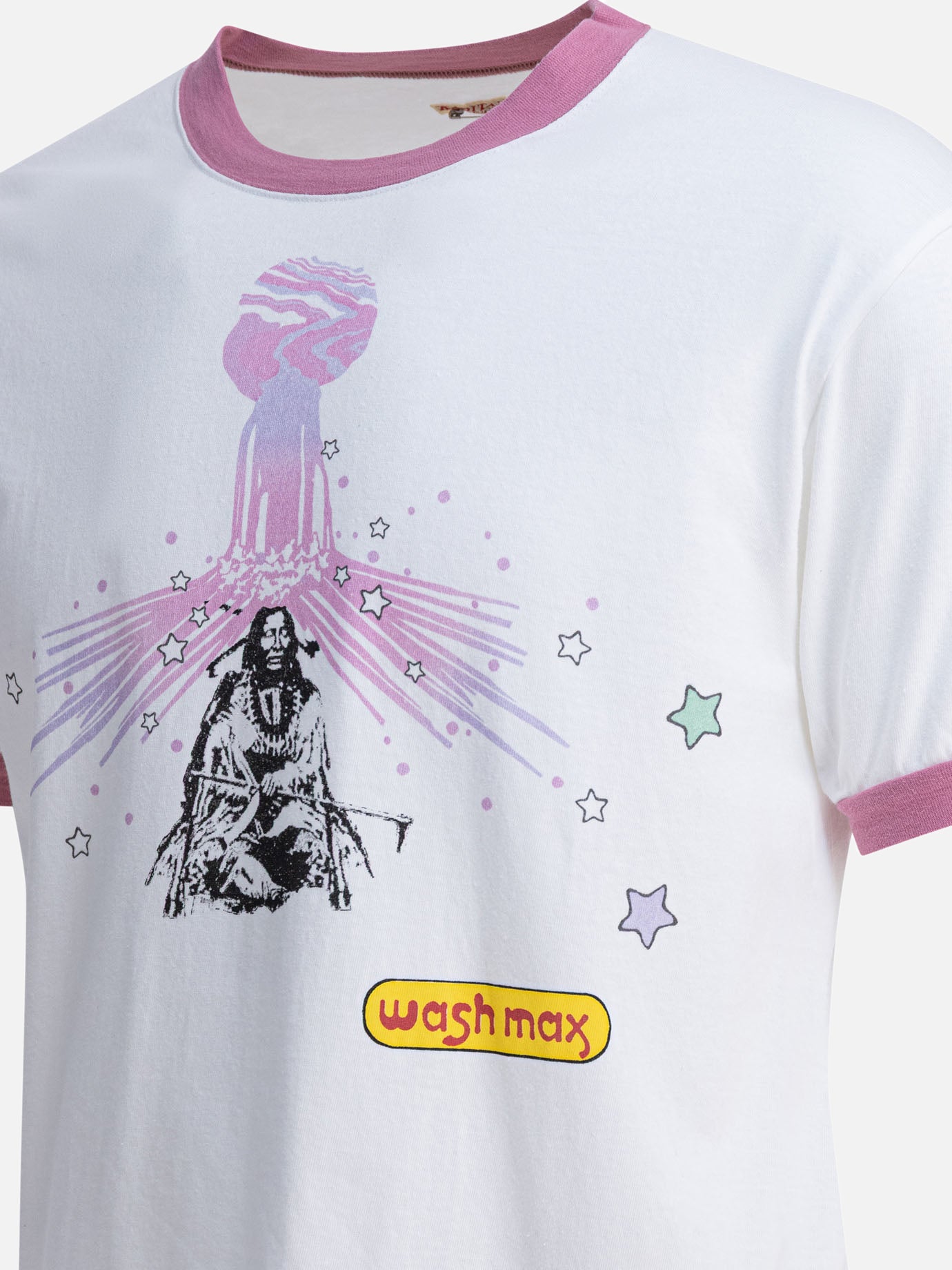 Crewneck t-shirts Print  White - KAPITAL Men | PDP | VIETTI Online Store | Zoom-Modal_3
