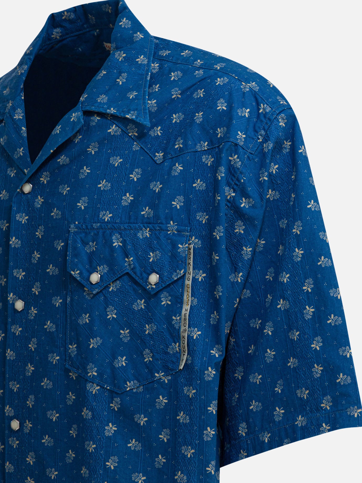 Casual shirts Floral  Blue - KAPITAL Men | PDP | VIETTI Online Store | Zoom-Modal_4
