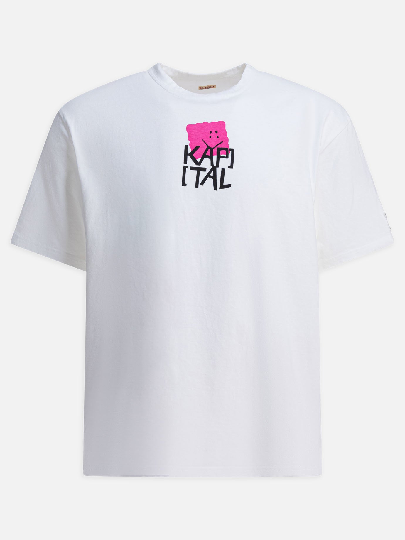 Crewneck t-shirts Logo  White - KAPITAL Men | PDP | VIETTI Online Store | Zoom-Modal
